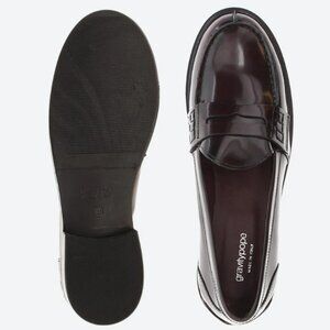 Penny Loafers - Burgundy Leather - brand: Gravity Pope - size: 38